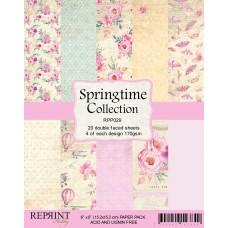 Blok Papirjev - Springtime Collection - 6x6 - Reprint