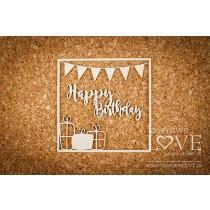 Birthday frame - Arctic Sweeties - Laserowe LOVE