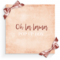 Oh la lama Pop Up Box 2021 - Magnolia