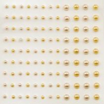 Self-Adhesive Half-Pearls - Agrumes