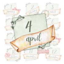 POP UP! 12 Month's of Christmas | April - Magnolia