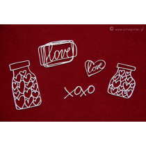 Brush Art Elements - Jar of Hearts - Scrapiniec