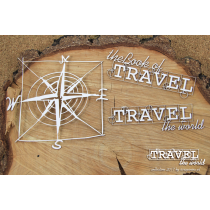 Travel The World - English Words - Scrapiniec