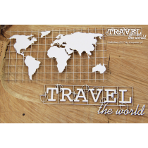 Travel The World - Map - Scrapiniec