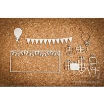 Birthday Set with frame - Arctic Sweeties - Laserowe LOVE