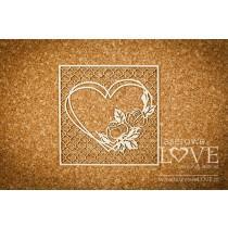 Rose garden in the heart of the grille Vintage - Memories - Laserowe LOVE