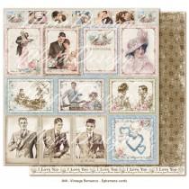 Paper - Ephemera cards - Vintage Romance