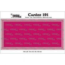Crea-Lies Cardzz Dies no.191 - Slimline K