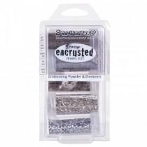 Fran-táge - Encrusted Jewel Kit - Silver