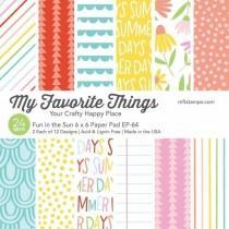 Fun in the Sun - 6x6 Inch Paper Pad - My Favorite Things