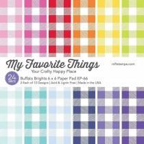 Buffalo Brights - 6x6 Inch Paper Pad - My Favorite Things