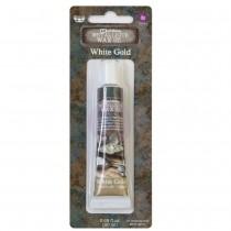 Finnabair Art Alchemy - Metallique Wax - White Gold