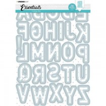 Cutting Die Essentials - Large Alphabet - Studio Light