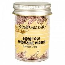 Fran-táge Embossing Enamel - Aged Rose