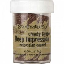 Fran-táge - Chunky Copper - Deep Impression Embossing Enamel