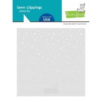 Snowy Sky Stencil - Lawn Fawn