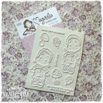 'Mushroom'' - Rubber Stamp Set - Magnolia