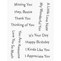 Banner Day Sentiments - My Favorite Things