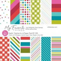 Feelin' Festive - 6x6 Inch Paper Pad - My Favorite Things