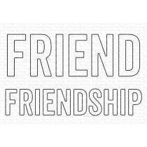 Friend & Friendship Die-namics - My Favorite Things