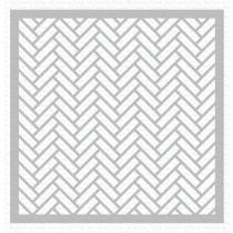 Herringbone Stencil - My Favorite Things