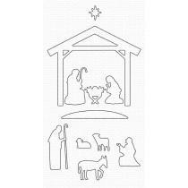 Nativity Silhouette Die-namics - My Favorite Things