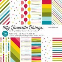 Party Time - 6x6 Inch Paper Pad - My Favorite Things