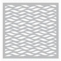 Wavy Lines Stencil - My Favorite Things
