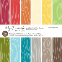 Woodgrain Whimsy - 6x6 Inch Paper Pad - My Favorite Things