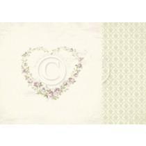 Paper - With all My Love 12x12 - Where the Roses Grow