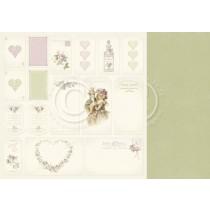 Paper - Tags 12x12 - Where the Roses Grow