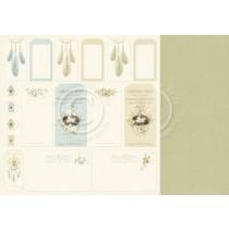 Paper - Tags 12x12 - The Songbird's Secret
