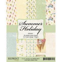Reprint - Summer Holiday Collection - 6x6 Inch Paper Pack