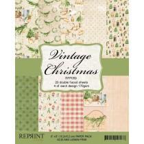 Reprint - Vintage Christmas - 6x6 Inch Paper Pack