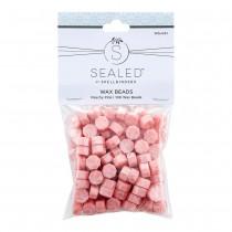 Spellbinders Wax Beads - Peachy Pink