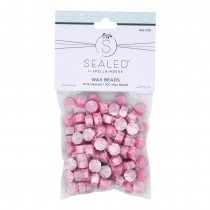 Spellbinders Wax Beads - Pink Damask