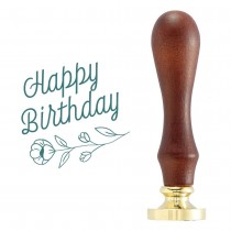 Sweet Happy Birthday Wax Seal Stamp - Spellbinders
