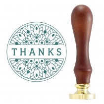 Thanks Mandala Wax Seal Stamp - Spellbinders