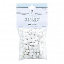 Spellbinders Wax Beads - White