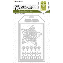 Christmas Essential Cutting Dies - Christmas Tag Shaker - Studio Light