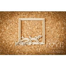Square frame grain - Tatra life - Laserowe LOVE