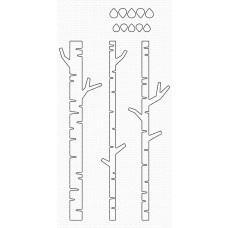 Birch Trees - Die-Namics - My Favorite Things