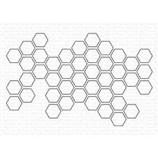 Peek-a-Boo Honeycomb Die-namics - My Favorite Things