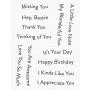 Banner Day Sentiments - My Favorite Things